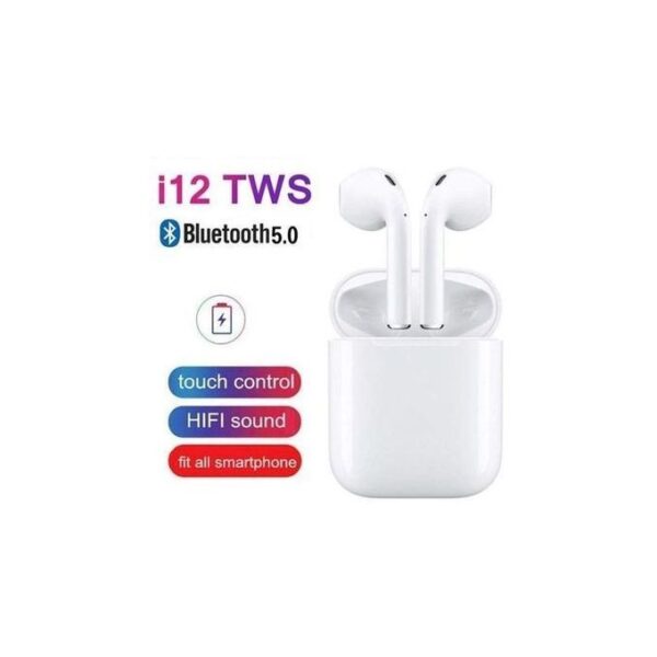 Ecouteurs Bluetooth i12 sans fil