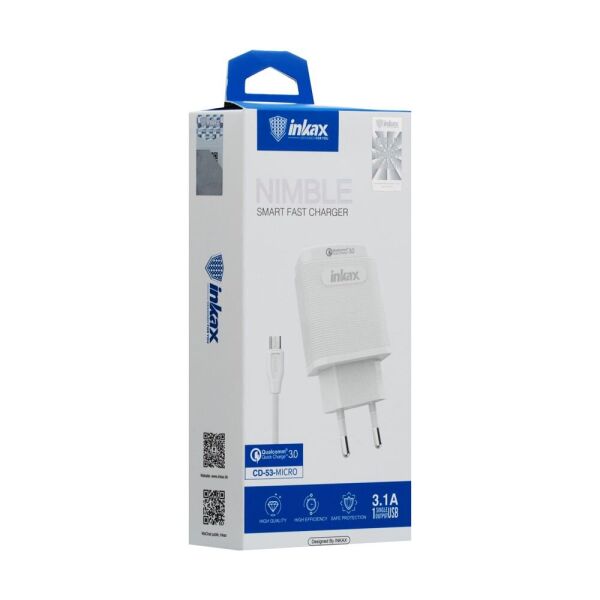 Chargeur Inkax CD-53 3.1A