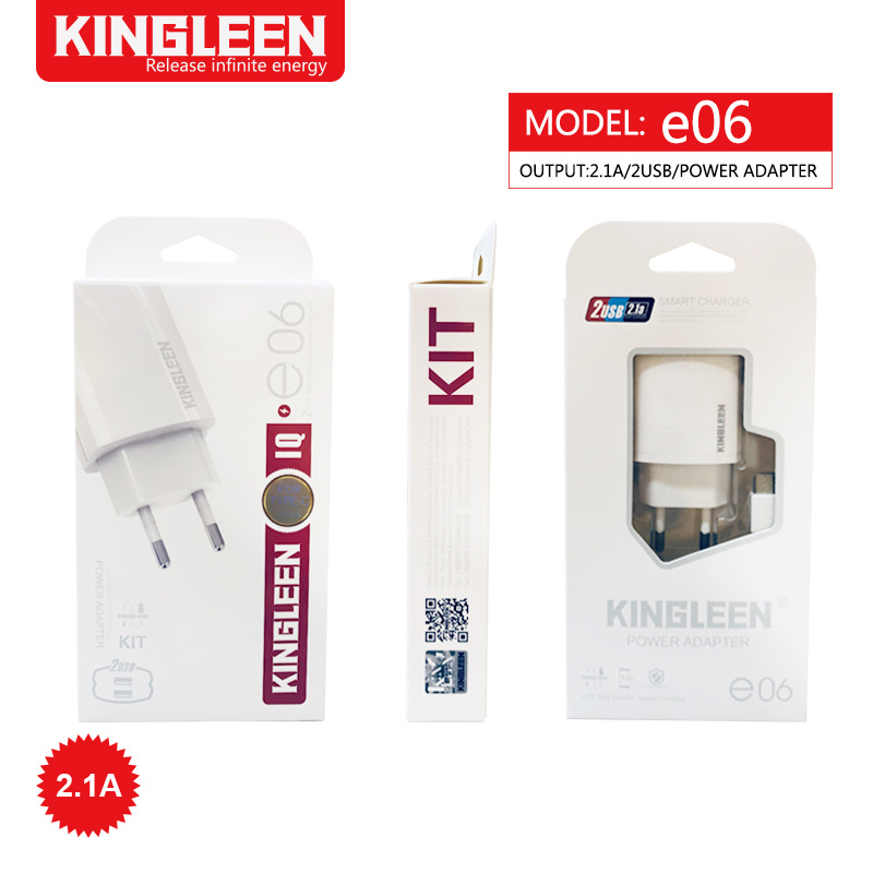 Chargeur KINGLEEN E06 Micro usb 2.1A