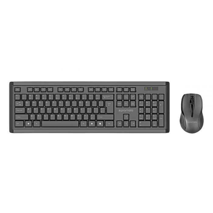 ENSEMBLE CLAVIER + SOURIS SANS FIL PROMATE PROCOMBO-3 NOIR