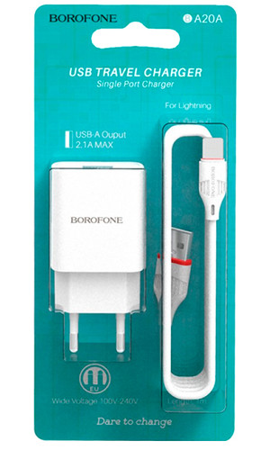Chargeur BOROFONE B-A20A MICRO