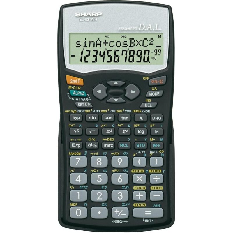 Calculatrise SHARP EL-531WH-BK