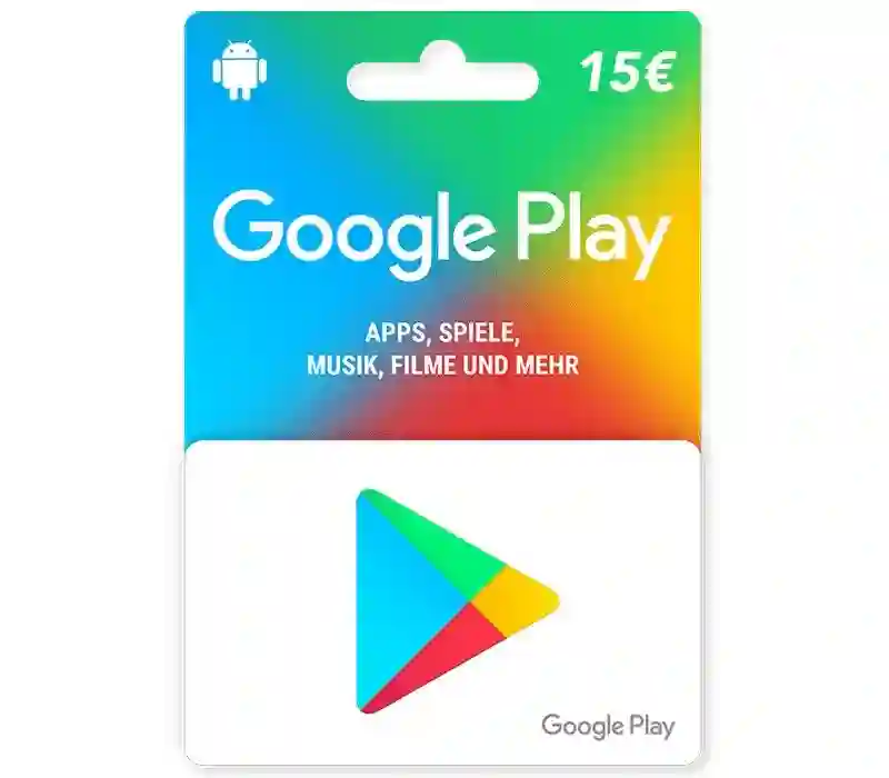 Google Play 15EUR