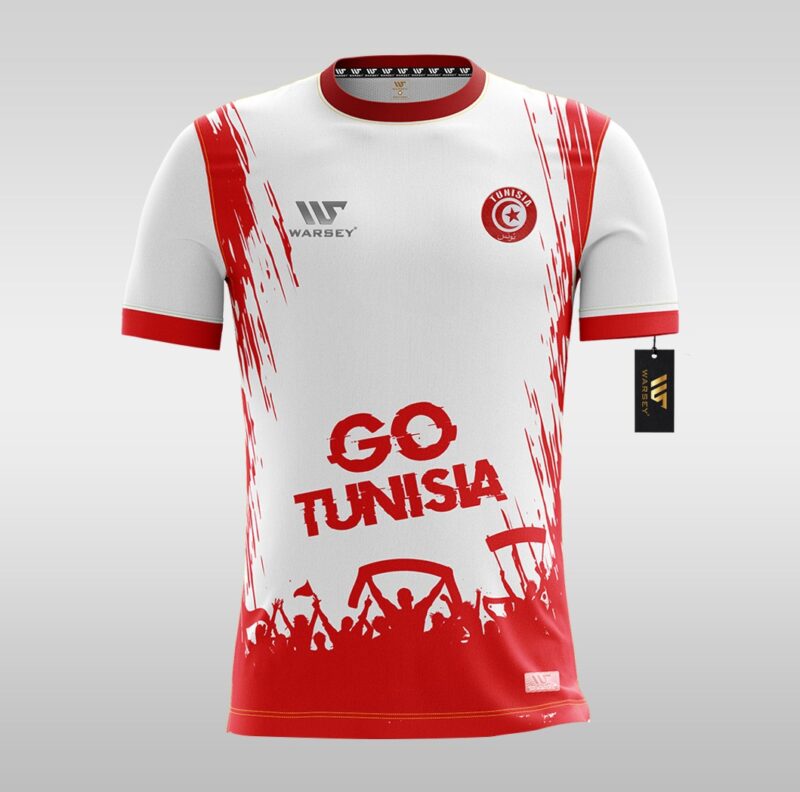 Fans T-Shirt Go Tunisia Model 3