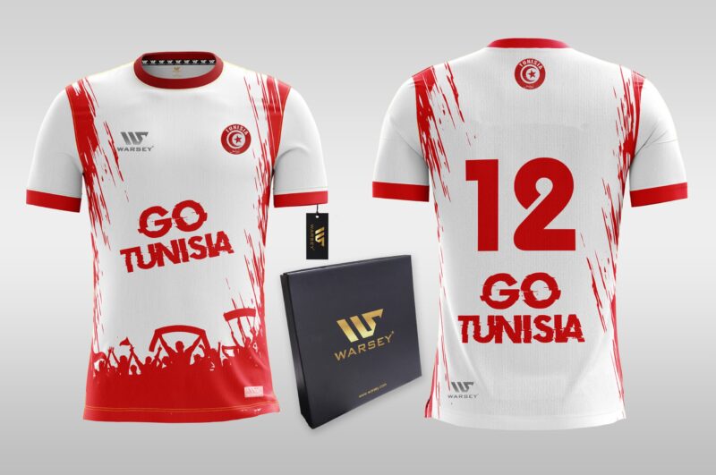 Fans T-Shirt Go Tunisia Model 3 – Image 3