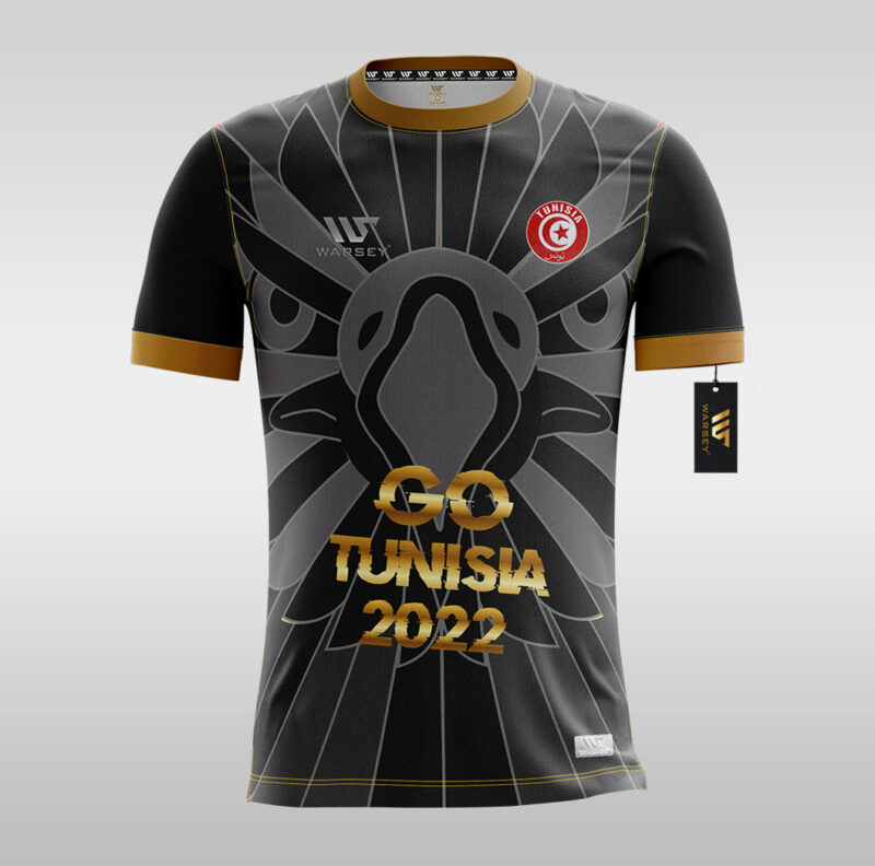 Fans T-Shirt Go Tunisia Model 4