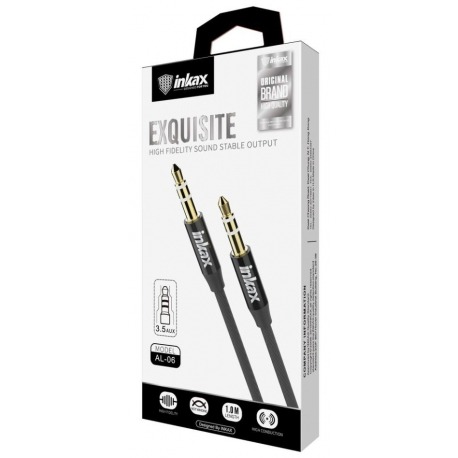 Cable Auxiliaire jack/jack inkax AL-06