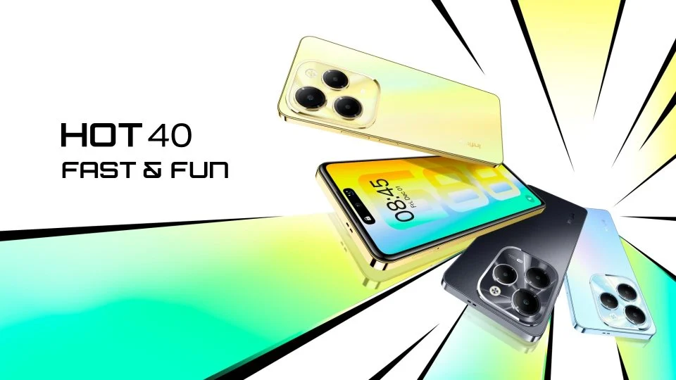 INFINIX HOT 40 FF 8GO 256GO NOIR + GIFT BOX